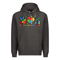 Smoke accept love understand Premium Hoodie - LillyAllenDesigns