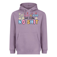 Lavender soft and kind but i take no shit Heavyweight Hoodie - MaliasSmallBusiness
