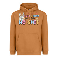 Meerkat soft and kind but i take no shit Heavyweight Hoodie - MaliasSmallBusiness
