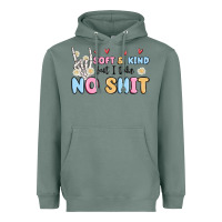 Sage soft and kind but i take no shit Heavyweight Hoodie - MaliasSmallBusiness