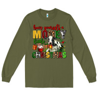 Army Green have yourself a mooey little christmas Long Sleeve Tee - AdoDesignShop