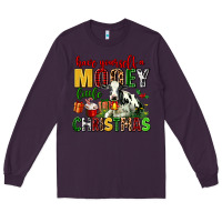 Plum have yourself a mooey little christmas Long Sleeve Tee - AdoDesignShop