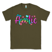 Army Green auntie Classic Tee - JahusDesignShop