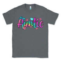 Charcoal Heather auntie Classic Tee - JahusDesignShop