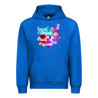 Cobalt Be a Flamingo in a Flock of Pigeons Urban Hoodie - Bettercallsaul