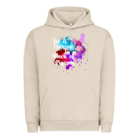 Pigment French Oak Be a Flamingo in a Flock of Pigeons Urban Hoodie - Bettercallsaul