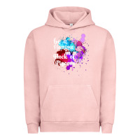 Pigment Salmon Be a Flamingo in a Flock of Pigeons Urban Hoodie - Bettercallsaul