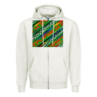 Oatmeal Heather st patricks day leopard rainbow Zipper Hoodie - Artiststas