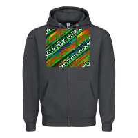 Smoke st patricks day leopard rainbow Zipper Hoodie - Artiststas