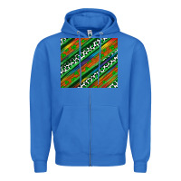 True Royal st patricks day leopard rainbow Zipper Hoodie - Artiststas