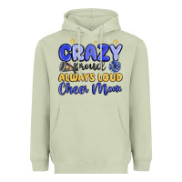 Matcha crazy proud always loud cheer mom Heavyweight Hoodie - MaliasSmallBusiness