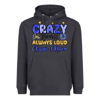 Smoke crazy proud always loud cheer mom Heavyweight Hoodie - MaliasSmallBusiness