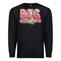 Black big sister Premium Sweatshirt - MaliasSmallBusiness