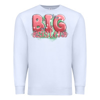 White big sister Premium Sweatshirt - MaliasSmallBusiness