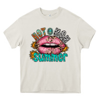 Cream hot mom summer Heavy Core Tee - RacoonDesign