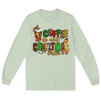 Matcha coffee and christmas cheer Long Sleeve Tee - AdoDesignShop