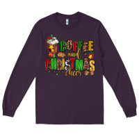 Plum coffee and christmas cheer Long Sleeve Tee - AdoDesignShop