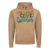 Vintage Coffee just a small town teacher Vintage Hoodie - texasbilliewilder