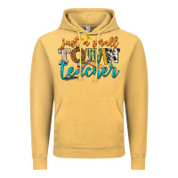 Vintage Mustard just a small town teacher Vintage Hoodie - texasbilliewilder