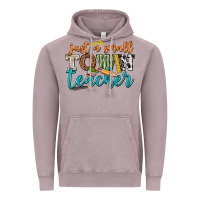 Vintage Zinc just a small town teacher Vintage Hoodie - texasbilliewilder