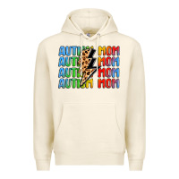 Tofu autism mom lightning bolt Premium Hoodie - LillyAllenDesigns