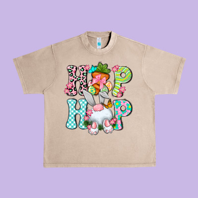 Hip Hop Happy Easter Urban Heavy Tee Designed By Neo Western