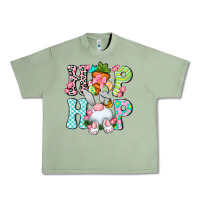 Oil Green Hip hop Happy Easter Urban Heavy Tee - Neo Western