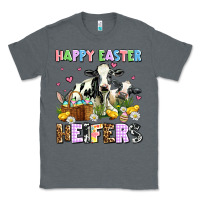 Charcoal Heather happy easter heifer's Classic Tee - AdoDesignShop