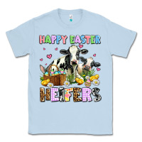 Dusty Blue happy easter heifer's Classic Tee - AdoDesignShop