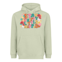 Matcha stay trippy little hippie Heavyweight Hoodie - MaliasSmallBusiness
