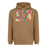 Toasted Coconut stay trippy little hippie Heavyweight Hoodie - MaliasSmallBusiness