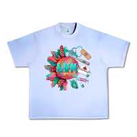 Grape Ice western licensed vocational nurse medical instruments Urban Heavy Tee - BarkalooDesign