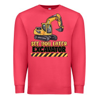 Cardinal see you later excavator Premium Sweatshirt - MaliasSmallBusiness