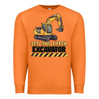 Carrot see you later excavator Premium Sweatshirt - MaliasSmallBusiness