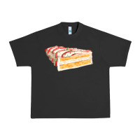 White Christmas Cake Urban Heavy Tee | Teevron