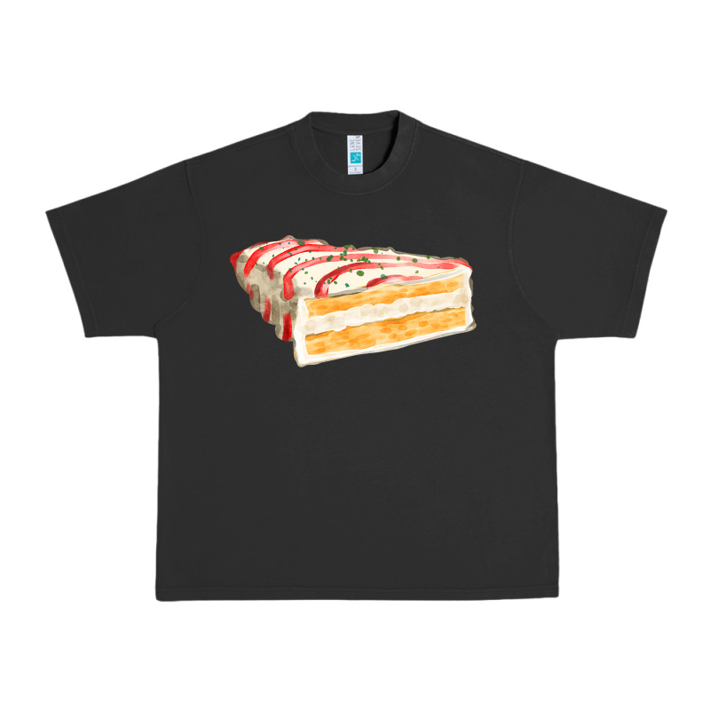 White Christmas Cake Urban Heavy Tee by FaDigitalArtStudio | Teevron