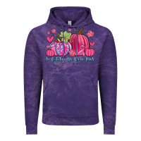 Cloud Purple in october we wear pink Vintage Hoodie - Zillion Design Studio
