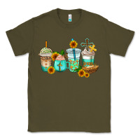 Army Green jesus coffee cups Classic Tee - AdoDesignShop