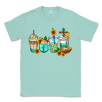 Seafoam jesus coffee cups Classic Tee - AdoDesignShop