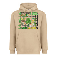 Mushroom st. patricks day Heavyweight Hoodie - MaliasSmallBusiness
