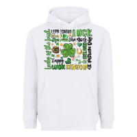 White st. patricks day Heavyweight Hoodie - MaliasSmallBusiness