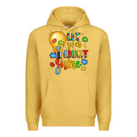 Antique Gold let your light shine Premium Hoodie - LillyAllenDesigns