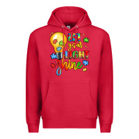 Cardinal let your light shine Premium Hoodie - LillyAllenDesigns