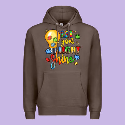 Let Your Light Shine Premium Hoodie Designed By Lillyallendesigns