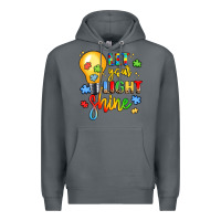 Rock let your light shine Premium Hoodie - LillyAllenDesigns
