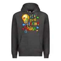 Smoke let your light shine Premium Hoodie - LillyAllenDesigns