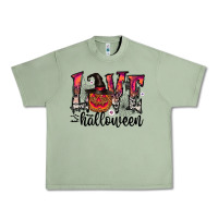 Oil Green love halloween Urban Heavy Tee - CowhideDigitalArt