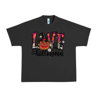 Pigment Black love halloween Urban Heavy Tee - CowhideDigitalArt