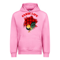 Fuchsia Pink Farm Life Urban Hoodie - Bettercallsaul
