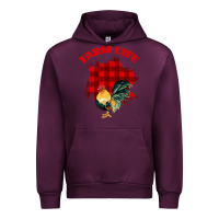 Mauve Wine Farm Life Urban Hoodie - Bettercallsaul